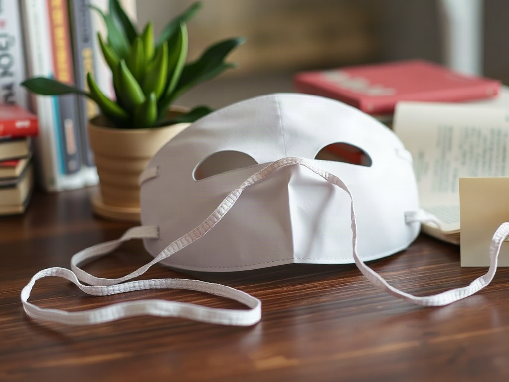 A Paper Mask Craft With Comfortable Child-Safe Straps—Fit, Fastening, and Safety Checks