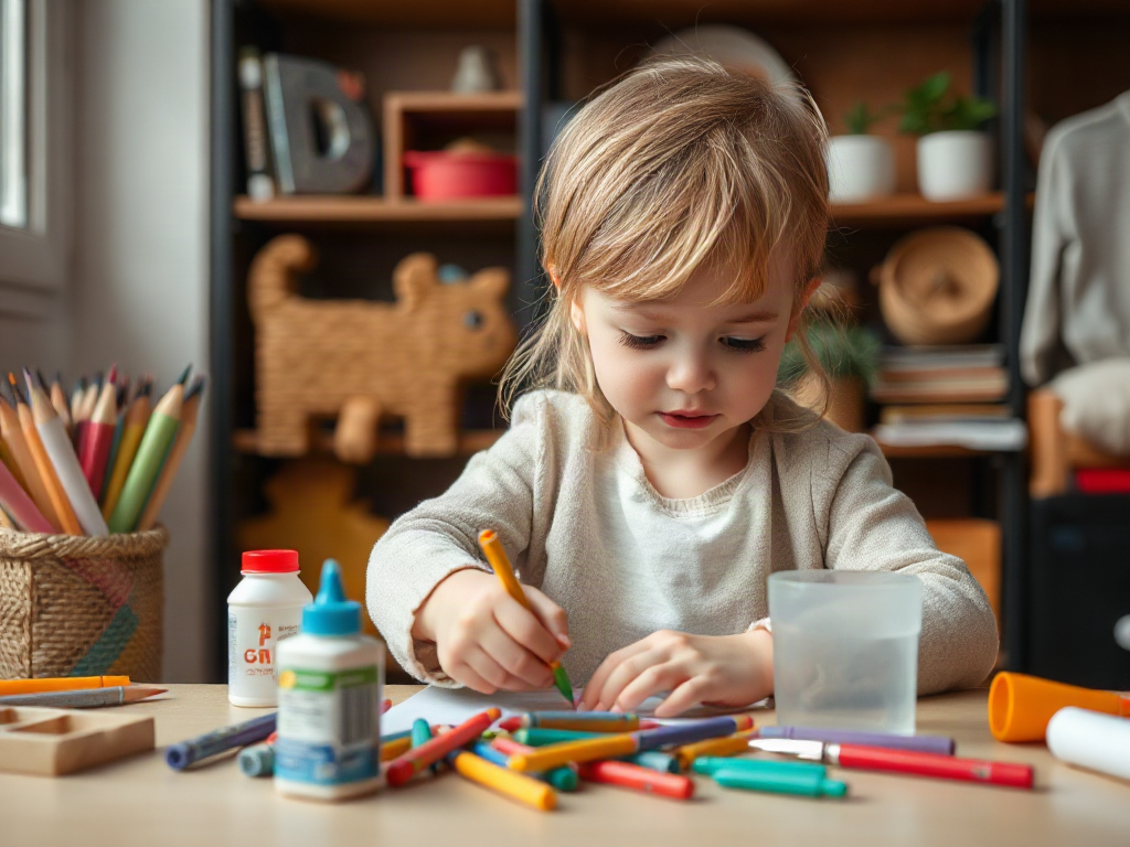 Crafts for Three- and Four-Year-Olds by Skill Level—Examples for 5 Growing Abilities