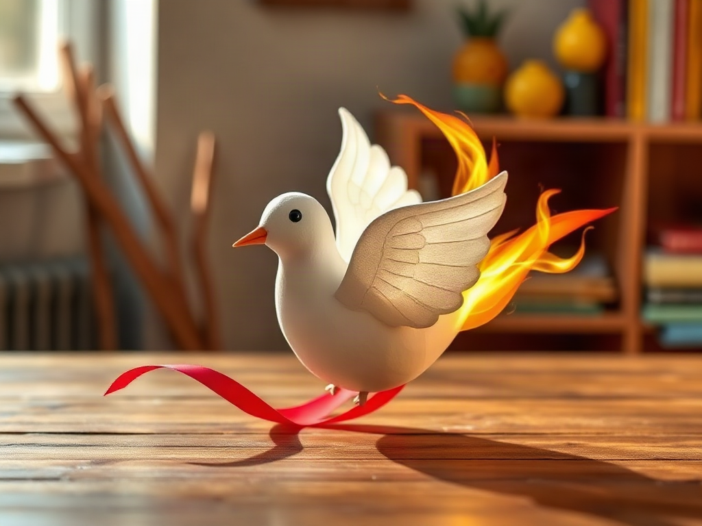 Holy Spirit Preschool Craft With Simple Symbols: Dove, Flame, and Wind Methods