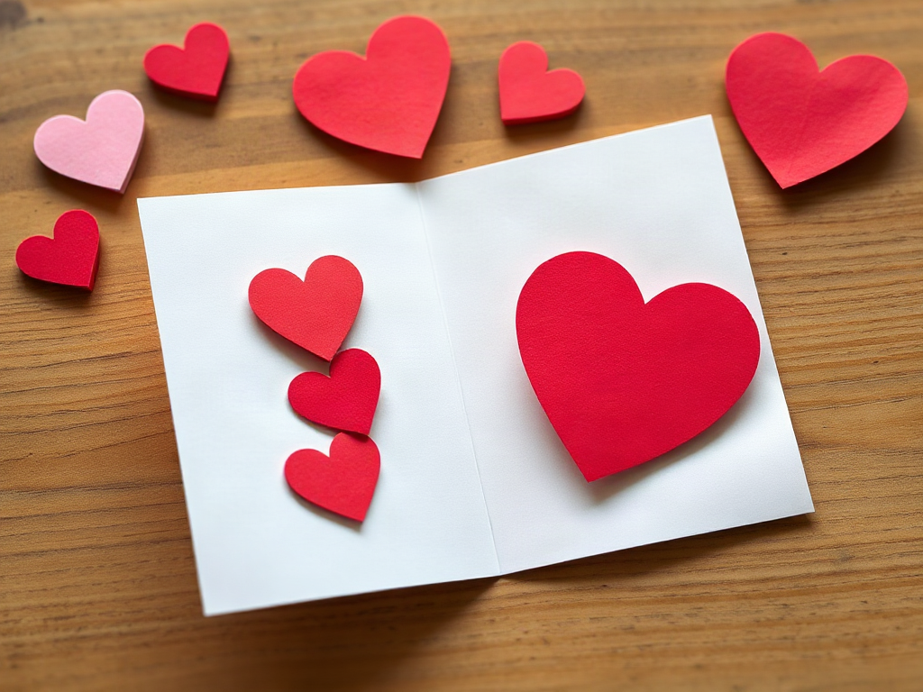 Kindergarten Valentine Craft With Paper Shapes—Easy Heart Card Assembly