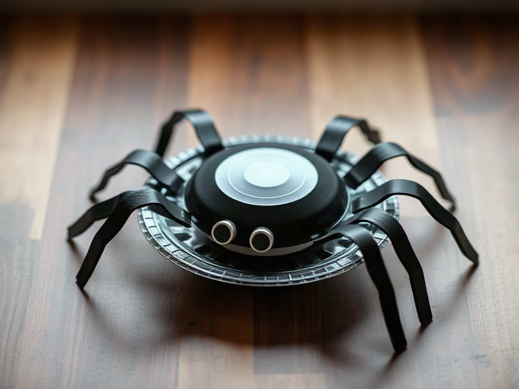 Paper Plate Spider Craft With Movable Legs: 5-Step Pin-Joint Build